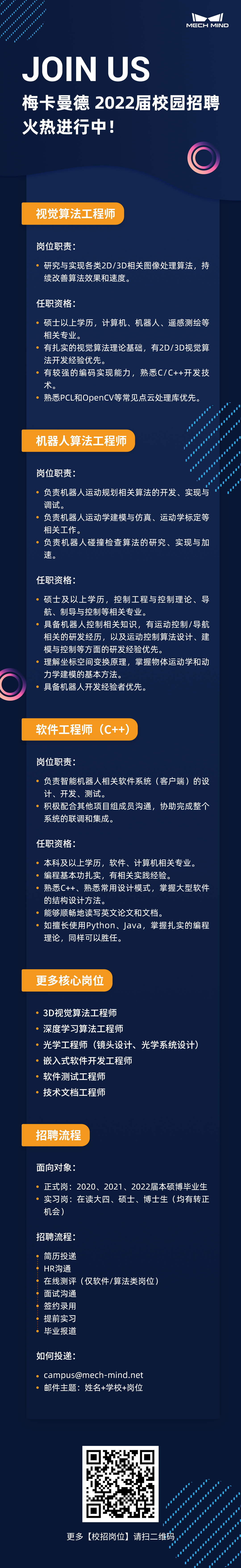 梅卡曼德2022校招 | 高速成長(zhǎng)C輪獨(dú)角獸企業(yè)，邀你一起玩轉(zhuǎn)AI+機(jī)器人！